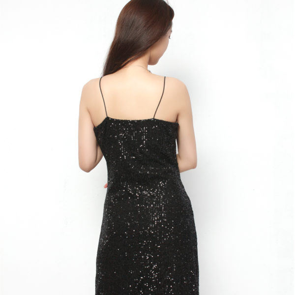 Womens Bodycon Black Dresses - Image 4