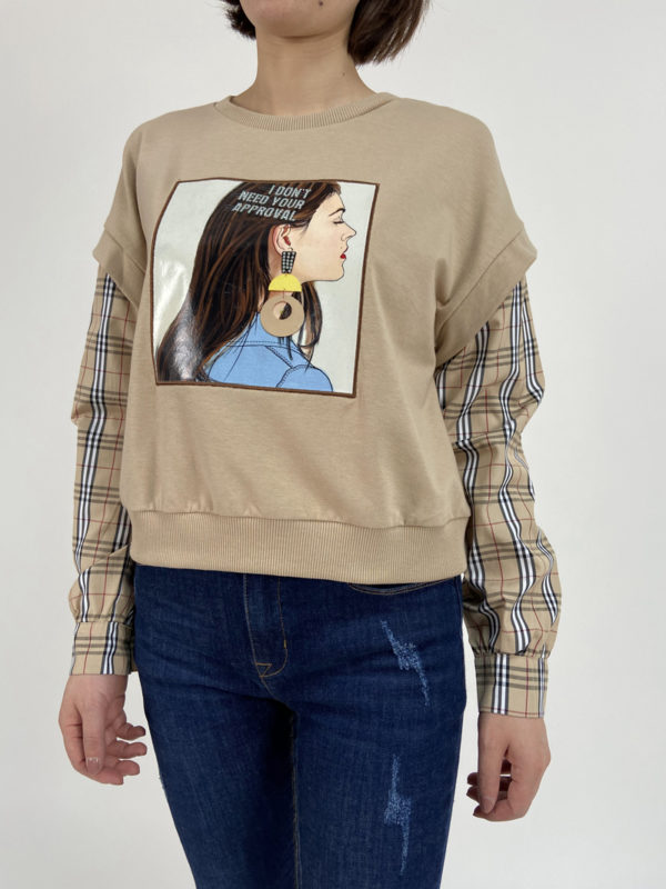 Women Sweatshirts Fleece Top - Image 5