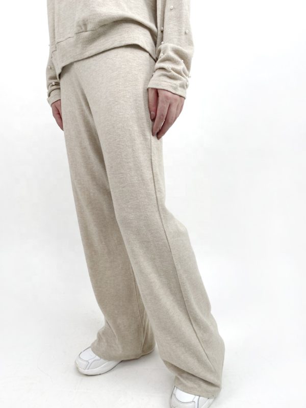 Women Cosy Wide Leg Lounge Pant - Image 2